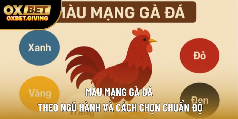 Màu Mạng Gà Đá Theo Ngũ Hành Và Cách Chọn Chuẩn Độ